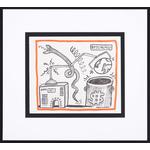 4 Keith Haring Screenprints; IX, X, XX, XVIII